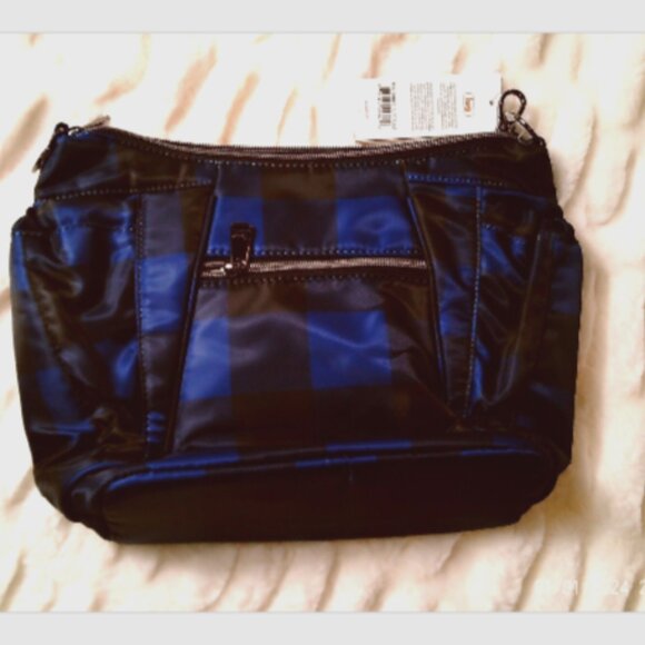 Brand New Lug Mini Shuffle in Buffalo Blue Check - Picture 2 of 4